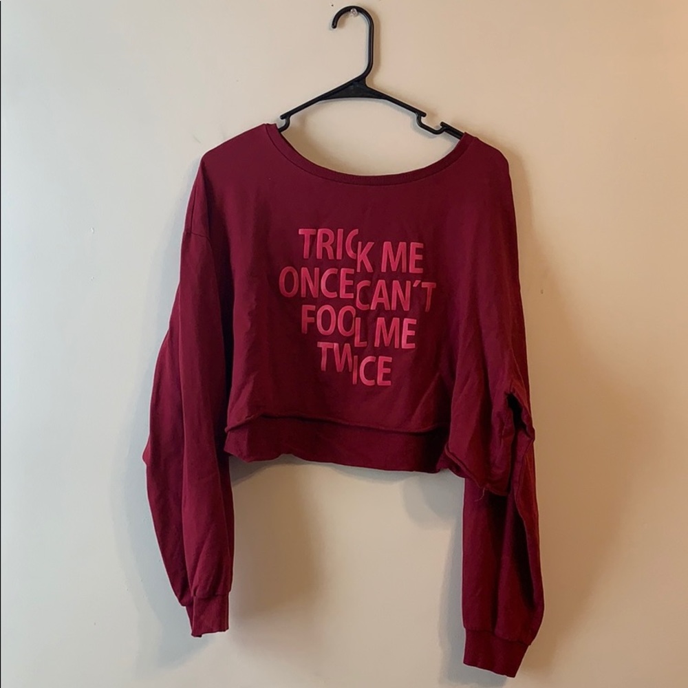 Long Sleeve Crop Top